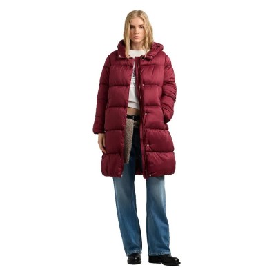 яке,мъжки,якета,дамски,якета,и,палта,pepe,jeans,lauren,long,padded,jacket,red,(bordeaux,red)
