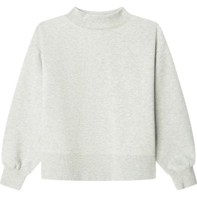блуза,детски,блузи,pepe,jeans,leah,sweatshirt,white,(marl,grey)
