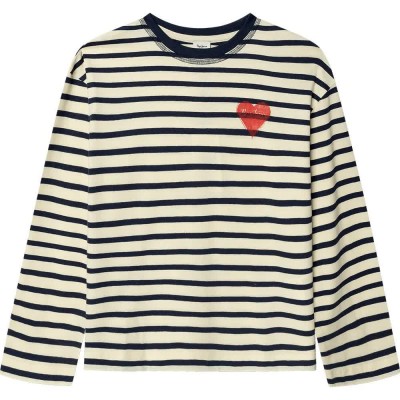 тениска,мъжки,тениски,дамски,тениски,pepe,jeans,lissandra,long,sleeve,t,shirt,white,(mousse,white)
