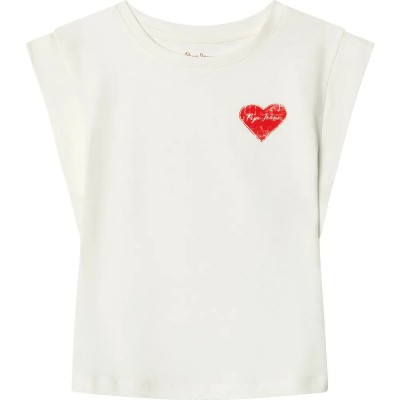 тениска,мъжки,тениски,дамски,тениски,pepe,jeans,ludmilla,sleeveless,t,shirt,white,(mousse,white)