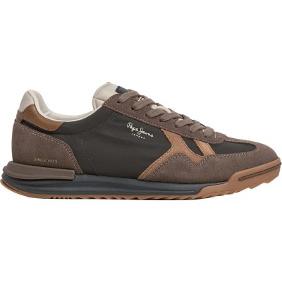 маратонки,мъжки,маратонки,дамски,маратонки,pepe,jeans,marvin,edition,trainers,brown,(sea,brown)