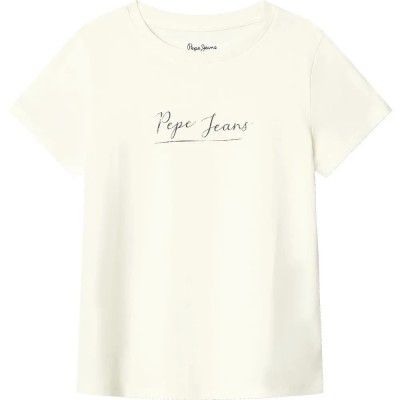 тениска,мъжки,тениски,дамски,тениски,pepe,jeans,lucrecia,short,sleeve,t,shirt,white,(mousse,white)