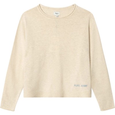 блуза,мъжки,пуловери,дамски,пуловери,pepe,jeans,madison,sweater,beige,(canvas,white)