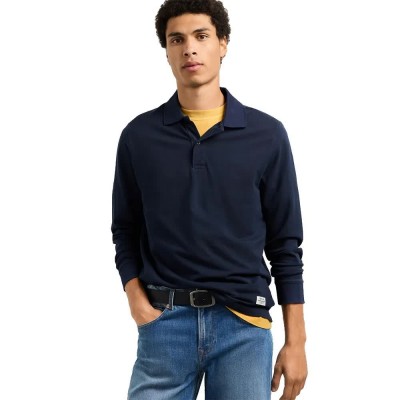 дамски,блузи,с,яка,мъжки,блузи,с,яка,pepe,jeans,owen,long,sleeve,polo,blue,(dulwich,blue)