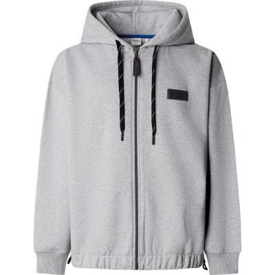 блуза,мъжки,пуловери,pepe,jeans,pjl73,full,zip,sweatshirt,grey,(marl,grey)