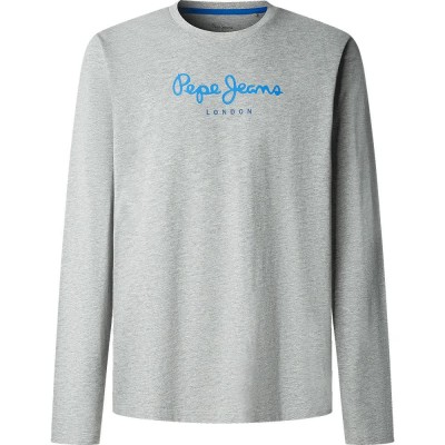 тениска,мъжки,тениски,дамски,тениски,pepe,jeans,pjl73,eggo,long,sleeve,t,shirt,grey,(marl,grey)