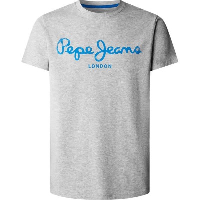 тениска,мъжки,тениски,дамски,тениски,pepe,jeans,pjl73,original,short,sleeve,t,shirt,grey,(marl,grey)