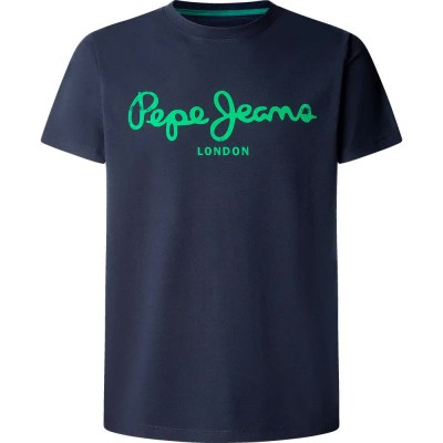тениска,мъжки,тениски,дамски,тениски,pepe,jeans,pjl73,original,short,sleeve,t,shirt,blue,(dulwich,blue)