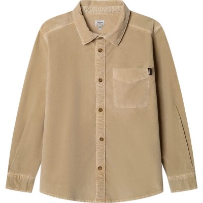 риза,с,дълъг,ръкав,дамски,ризи,мъжки,ризи,pepe,jeans,preston,long,sleeve,shirt,beige,(malt,beige)