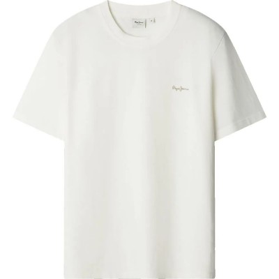 тениска,мъжки,тениски,дамски,тениски,pepe,jeans,portobello,short,sleeve,t,shirt,white,(off,white)