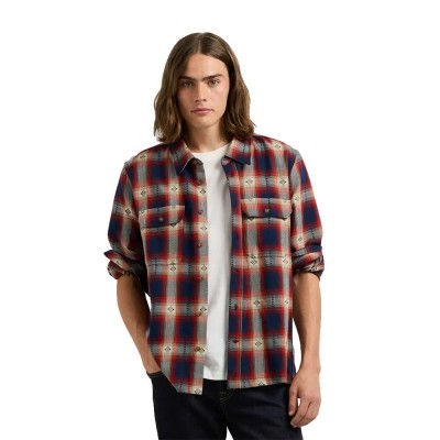 риза,с,дълъг,ръкав,дамски,ризи,мъжки,ризи,pepe,jeans,robin,long,sleeve,shirt,multicolor,(winter,red)