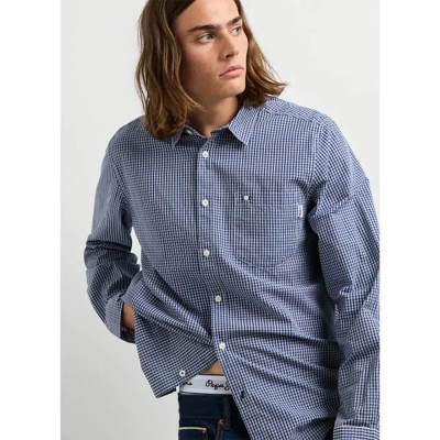 риза,с,дълъг,ръкав,дамски,ризи,мъжки,ризи,pepe,jeans,rockville,long,sleeve,shirt,blue,(dulwich,blue)