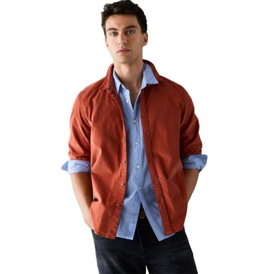 риза,с,дълъг,ръкав,дамски,ризи,мъжки,ризи,pepe,jeans,river,long,sleeve,shirt,orange,(burnt,orange)