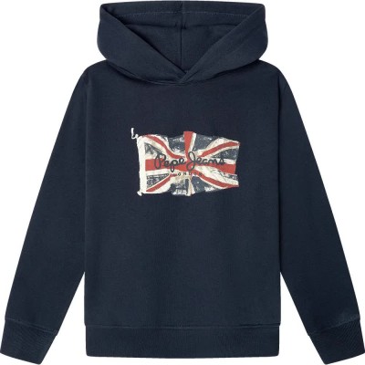 суичър,детски,блузи,pepe,jeans,union,jack,hoodie,blue,(dulwich,blue)