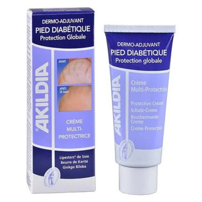 хигиена,тяло,akileine,akildia,diabetic,75ml,foot,cream,clear