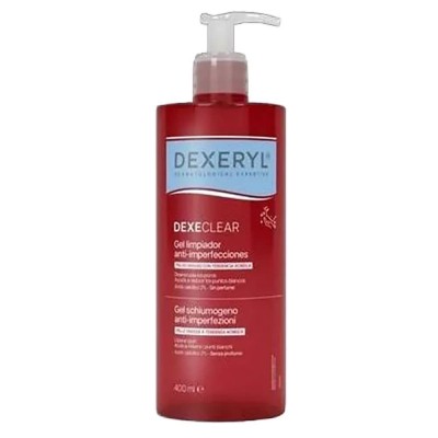 козметика,за,почистване,dexeryl,dexeclear,400ml,cleansing,gel,red