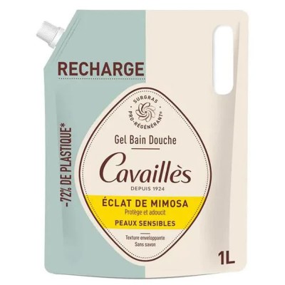 хигиена,тяло,roge,cavailles,eclat,mimosa,refill,1000ml,shower,gel,clear