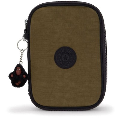 ученически,принадлежности,kipling,100,pens,pencil,case,brown,blue,(black,khaki,bl)