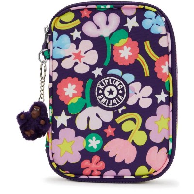 ученически,принадлежности,kipling,100,pens,pencil,case,purple,(fairy,flower)