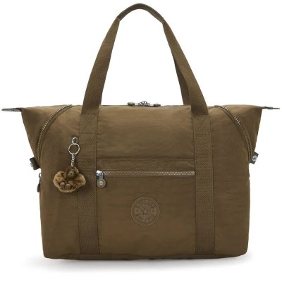 чанта,всички,чанти,kipling,art,m,26l,bag,brown,(smooth,khaki)