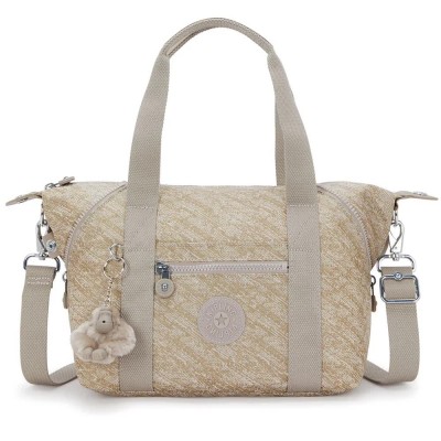 чанта,всички,чанти,kipling,art,mini,10l,tote,bag,beige,(brush,of,gold)