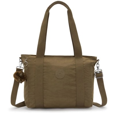чанта,всички,чанти,kipling,asseni,s,10l,tote,bag,brown,(smooth,khaki)