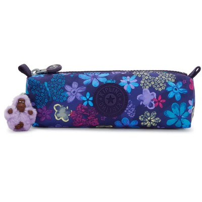 ученически,принадлежности,kipling,freedom,pencil,case,purple,(dark,flower,stamp)