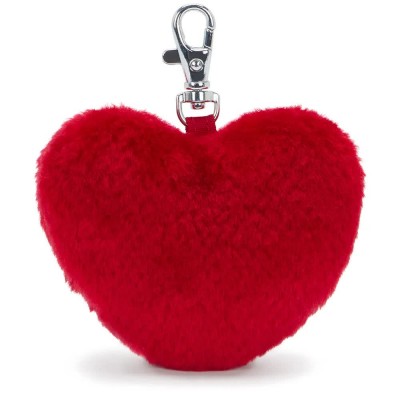 ключодържатели,kipling,furry,heart,charm,keychain,red,(red,rouge)