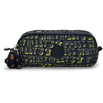 ученически,принадлежности,kipling,gitroy,pencil,case,black,(let´s,play,print)