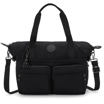 чанта,за,през,рамо,всички,чанти,kipling,new,art,duo,pocket,16l,shoulder,bag,black,(infinite,black)