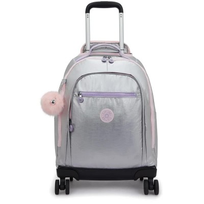 юношеска,раница,раници,kipling,new,zea,26l,junior,backpack,silver,(silver,glow,met)