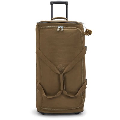 куфари,kipling,teagan,l,91l,trolley,bag,brown,(smooth,khaki)