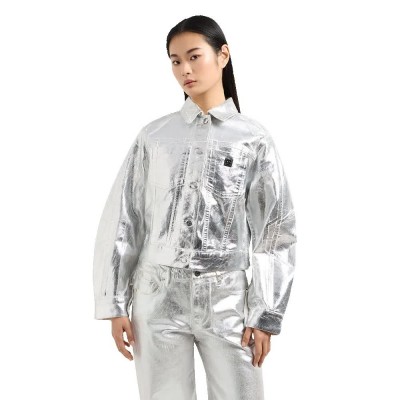 яке,мъжки,якета,дамски,якета,и,палта,armani,exchange,xw000098a,f10836m,jacket,refurbished,silver,(mirror)