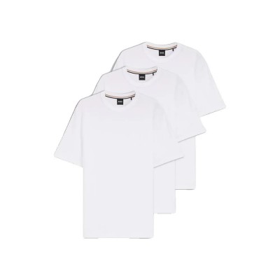 тениска,мъжки,тениски,дамски,тениски,boss,taut,10279676,short,sleeve,t,shirt,3,units,white,(white)
