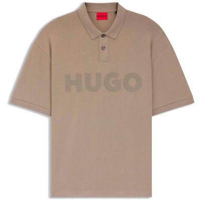 дамски,блузи,с,яка,мъжки,блузи,с,яка,hugo,doniee,10259511,01,short,sleeve,polo,brown,(light,pastel,brown)