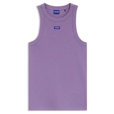 тениска,мъжки,тениски,дамски,тениски,hugo,easy,10257055,blue,sleeveless,t,shirt,purple,(bright,purple)