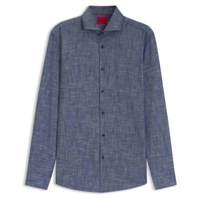 риза,с,дълъг,ръкав,дамски,ризи,мъжки,ризи,hugo,kason,10257877,01,long,sleeve,shirt,blue,(navy)