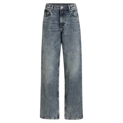 дънки,мъжки,панталони,дамски,панталони,hugo,leni,10281207,blue,jeans,blue,(bright,blue)