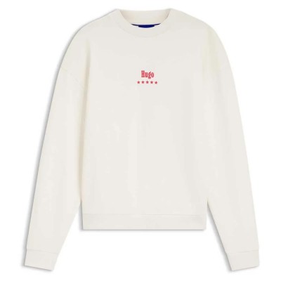 блуза,мъжки,пуловери,hugo,nucavex,10273008,blue,sweatshirt,white,(open,white)