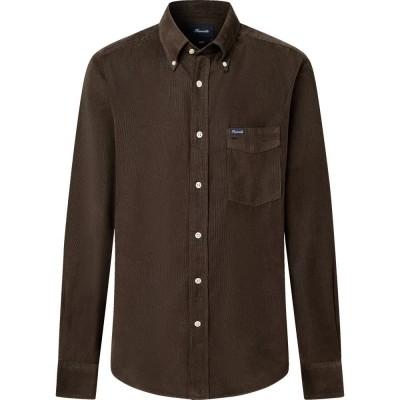 риза,с,дълъг,ръкав,дамски,ризи,мъжки,ризи,façonnable,babycord,long,sleeve,shirt,brown,(ale,brown)