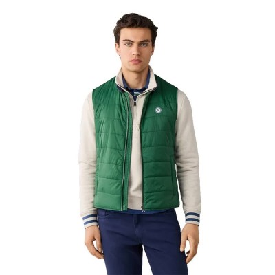 елек,мъжки,жилетки,façonnable,chambray,lined,vest,green,(casting,green)