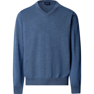 блуза,мъжки,пуловери,дамски,пуловери,façonnable,merino,v,neck,sweater,blue,(scout,blue)