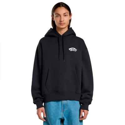 суичър,мъжки,пуловери,vans,double,standard,pullover,hoodie,black,(black,white)