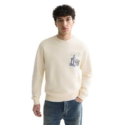 блуза,мъжки,пуловери,scotch,&,soda,183456,sweatshirt,beige,(eggnog)