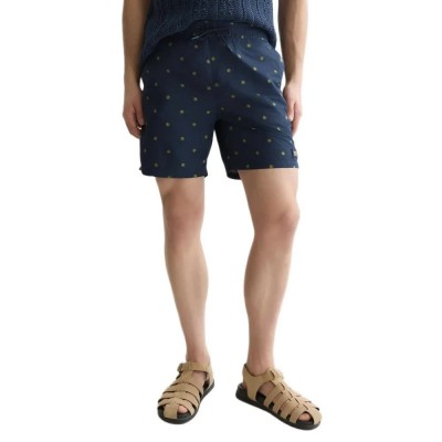 бански,гащета,мъжки,бански,костюми,scotch,&,soda,183555,swimming,shorts,blue,(tiles,stars,gold,flake)