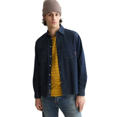 риза,с,дълъг,ръкав,дамски,ризи,мъжки,ризи,scotch,&,soda,183568,relaxed,fit,long,sleeve,shirt,blue,(washed,indigo)