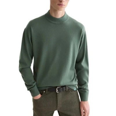 блуза,мъжки,пуловери,дамски,пуловери,scotch,&,soda,183600,high,neck,sweater,green,(dark,forest)