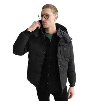 яке,мъжки,якета,дамски,якета,и,палта,scotch,&,soda,183629,padded,jacket,black,(meteorite)