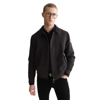 яке,мъжки,якета,дамски,якета,и,палта,scotch,&,soda,183652,jacket,black,(meteorite,check)