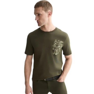 тениска,мъжки,тениски,дамски,тениски,scotch,&,soda,183729,short,sleeve,t,shirt,green,(forest,night)